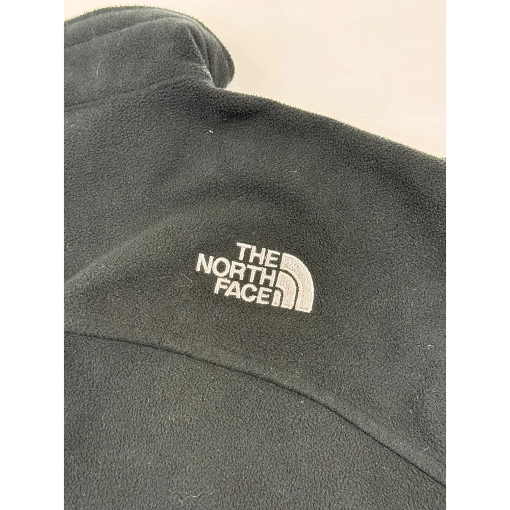 The North Face Mens WindWall Fleece Jacket Black Full Zip AAS2 Size Medium‎